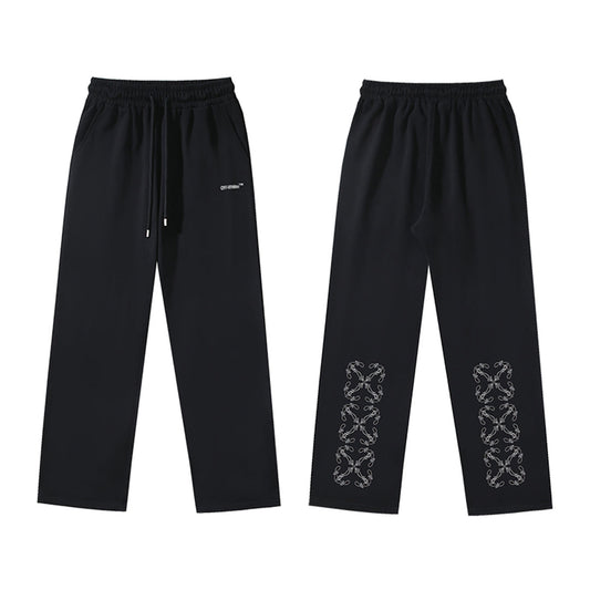 OFF Logo Print Sweatpants