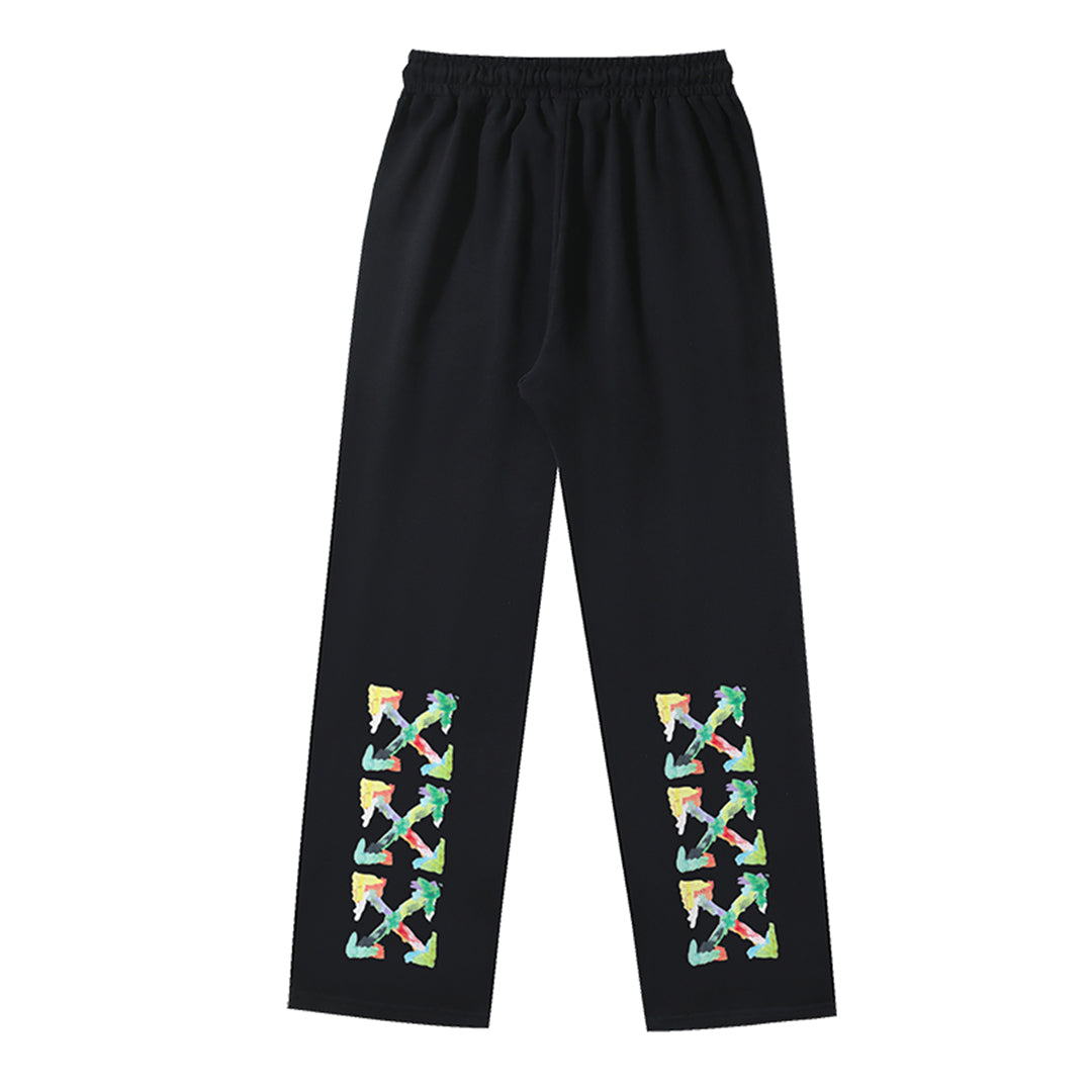 OFF Logo Print Sweatpants
