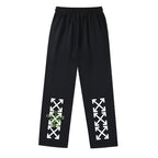 OFF Logo Print Sweatpants
