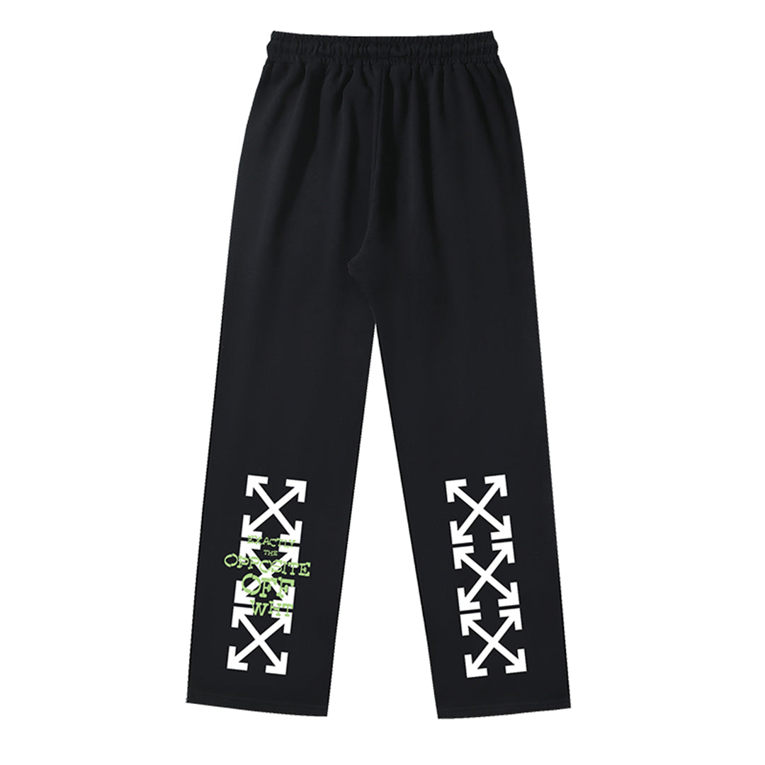OFF Logo Print Sweatpants