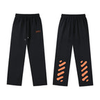OFF Logo Print Sweatpants