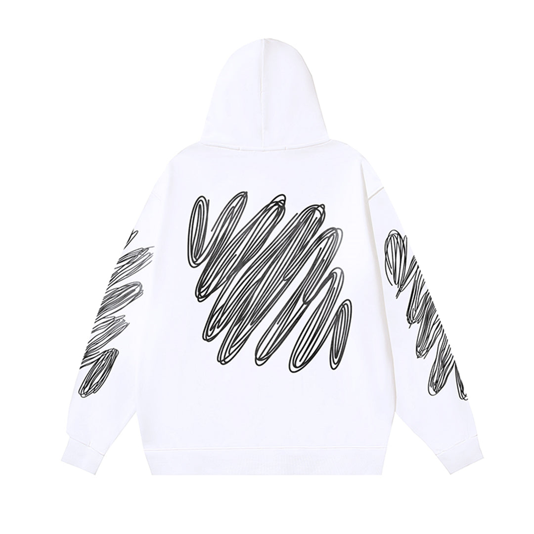 2025 Logo Print Hoodie