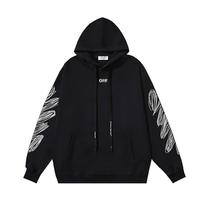 2025 Logo Print Hoodie