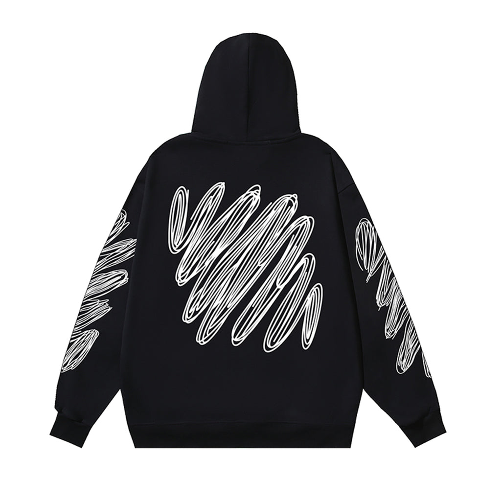 2025 Logo Print Hoodie