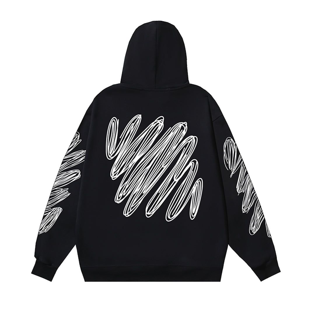 2025 Logo Print Hoodie