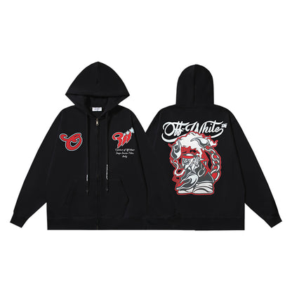 2025 Logo Print Hoodie