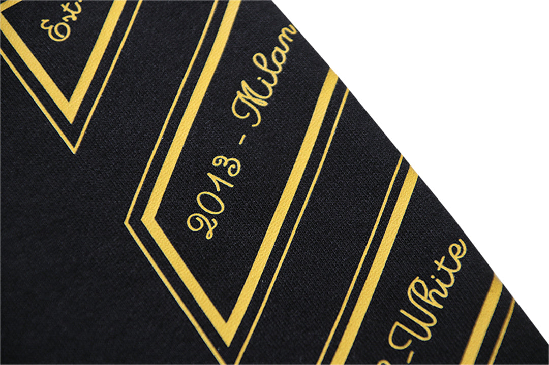 OFF Logo Print Hoodie Jacket