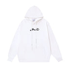 OFF Logo Print Hoodie