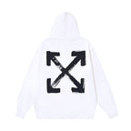 OFF Logo Print Hoodie
