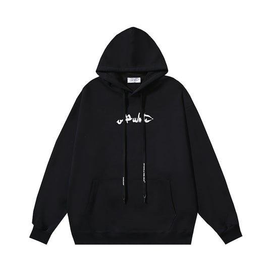 OFF Logo Print Hoodie
