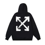 OFF Logo Print Hoodie
