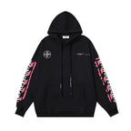 OFF Logo Print Hoodie