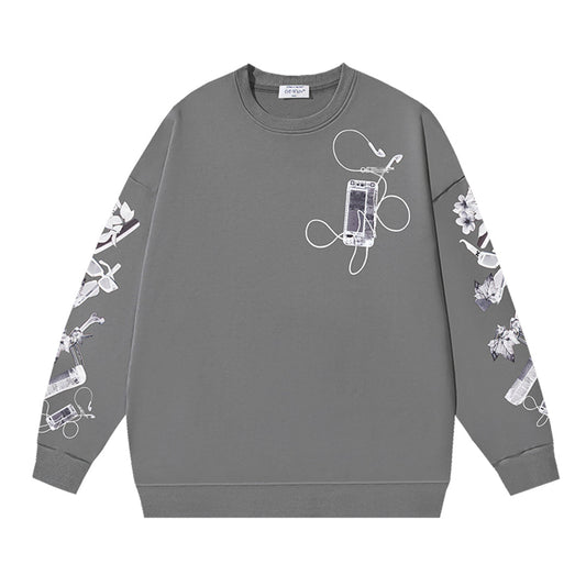 OFF Logo Print Sweatshirt