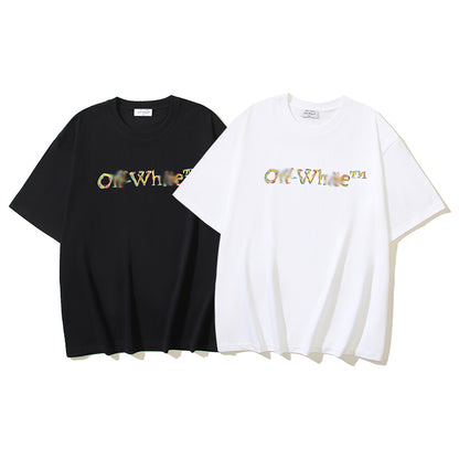 2025 Letter Print T-shirt