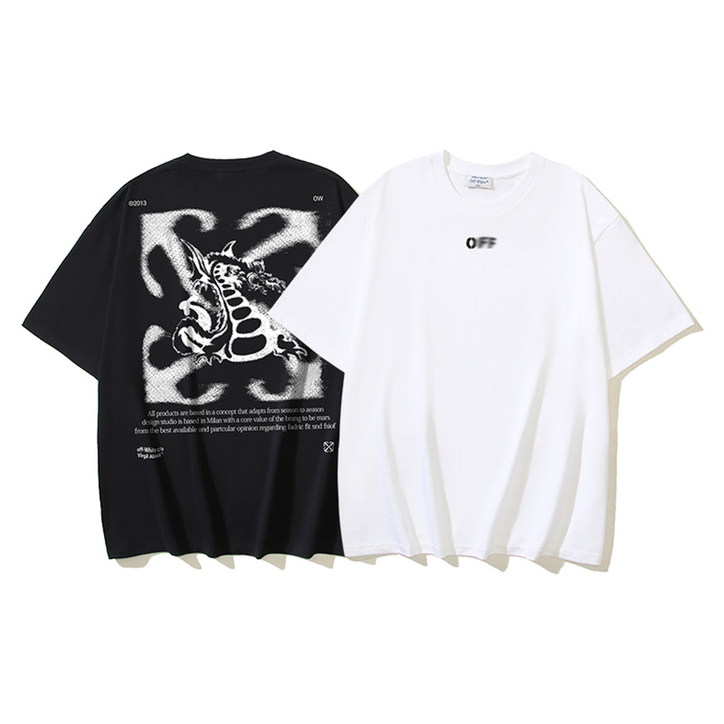 2025 Dragon Print T-shirt