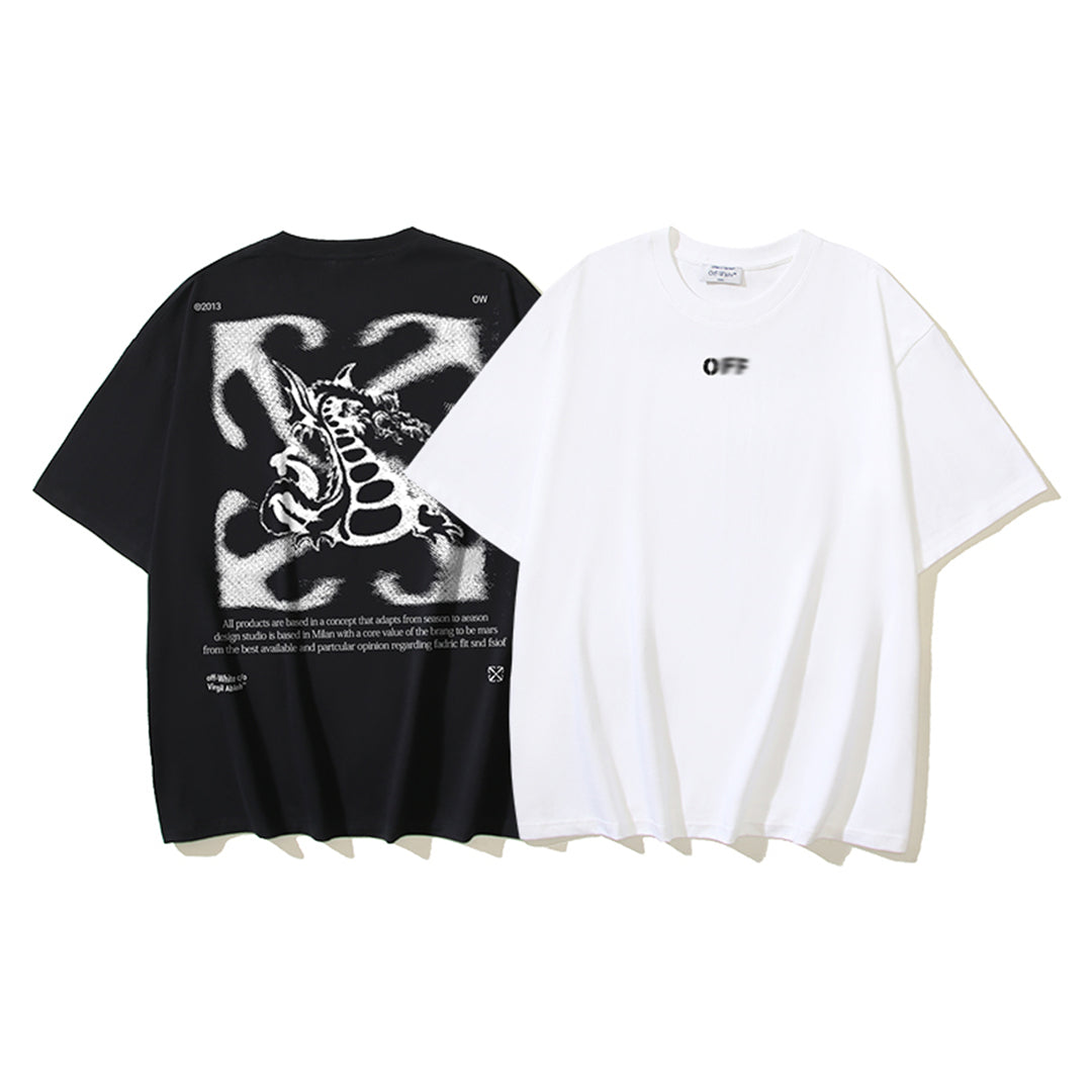 2025 Dragon Print T-shirt