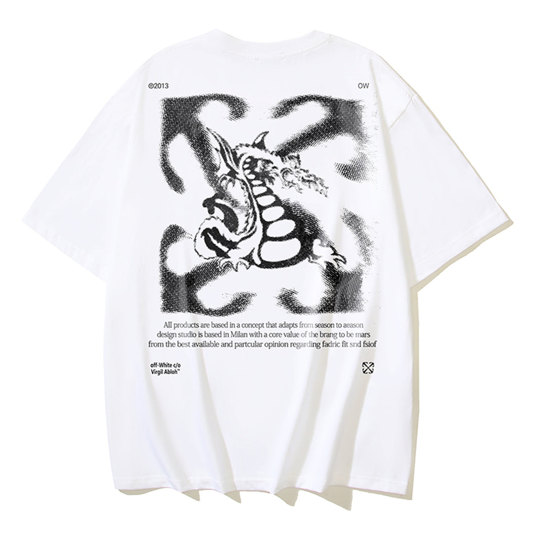 2025 Dragon Print T-shirt