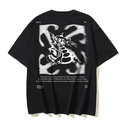 2025 Dragon Print T-shirt