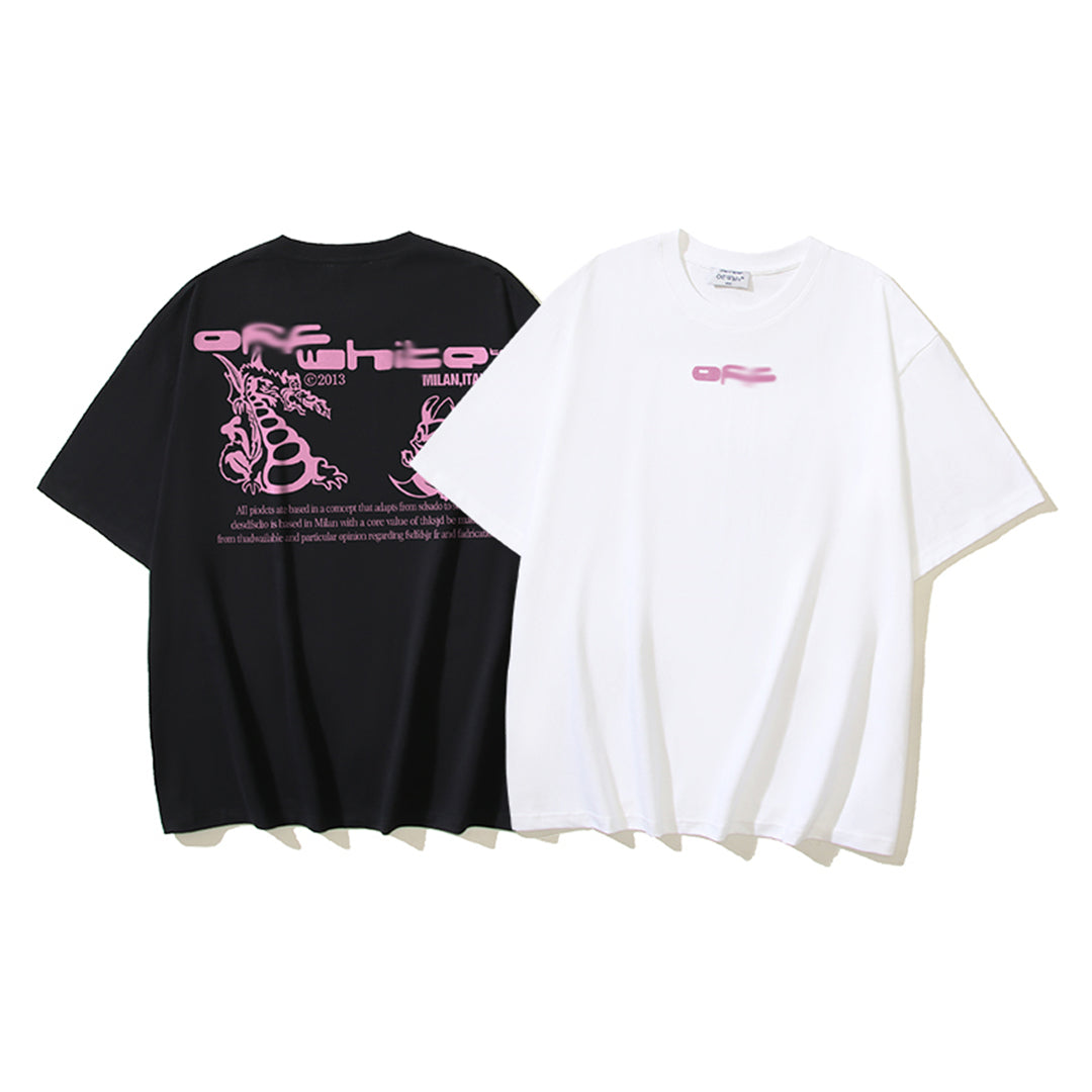 2025 Dragon Print T-shirt