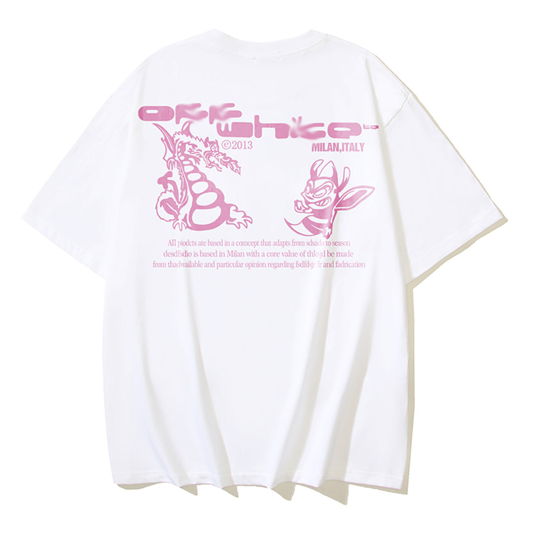2025 Dragon Print T-shirt