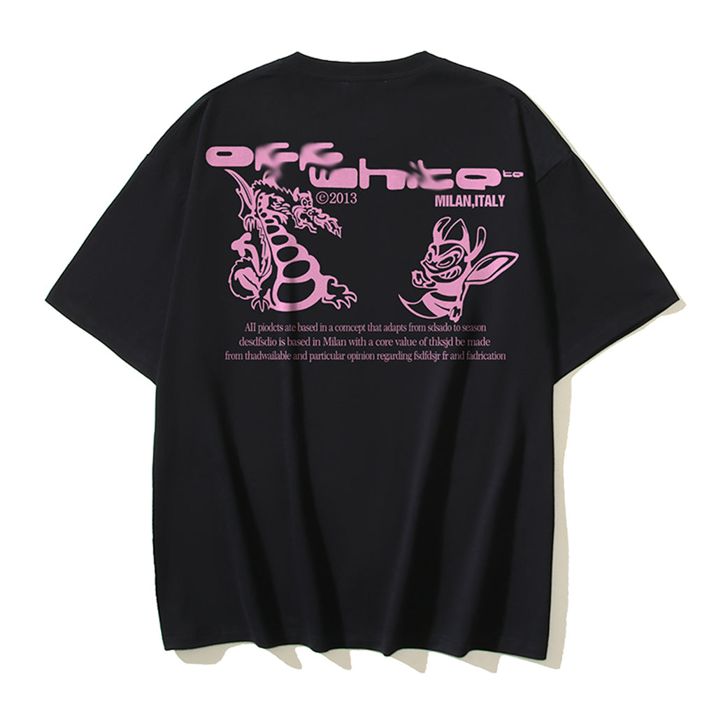 2025 Dragon Print T-shirt