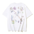 2025 Flowers Print T-shirt