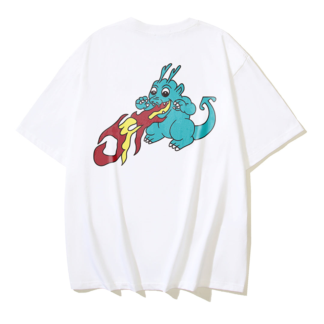 2025 Dragon Print T-shirt