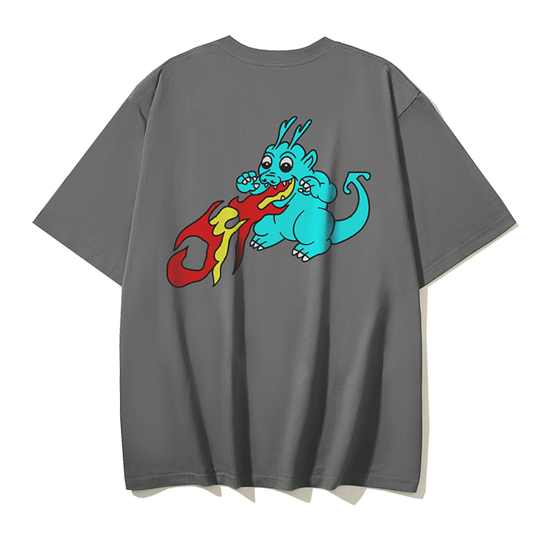 2025 Dragon Print T-shirt