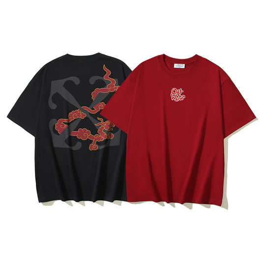 2025 Cloud Print T-shirt