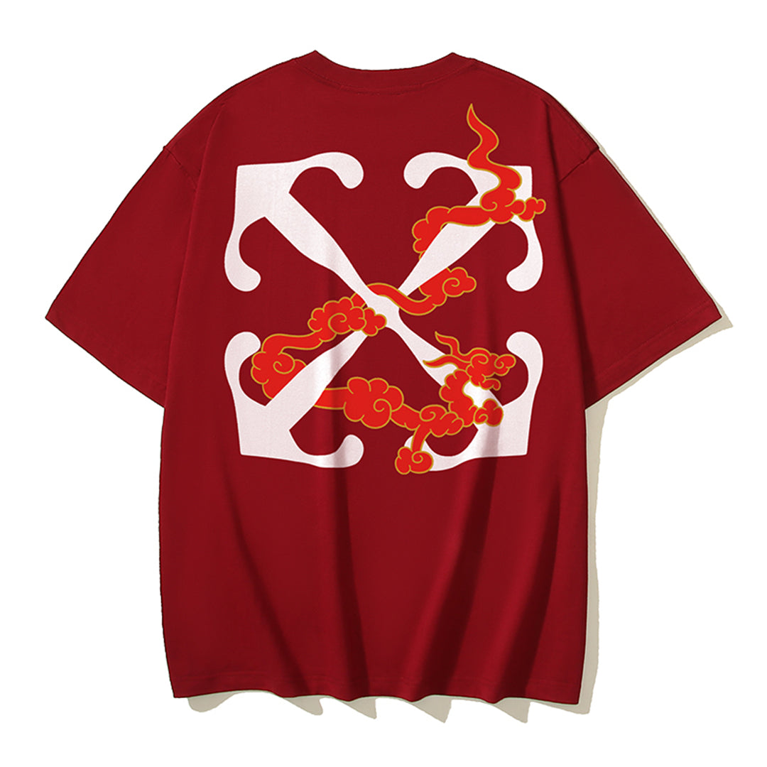 2025 Cloud Print T-shirt