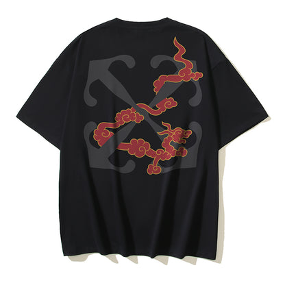 2025 Cloud Print T-shirt