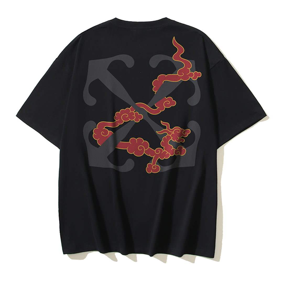 2025 Cloud Print T-shirt