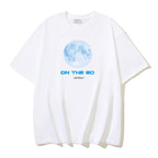 2025 Moon Print T-shirt