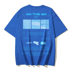 2025 Moon Print T-shirt