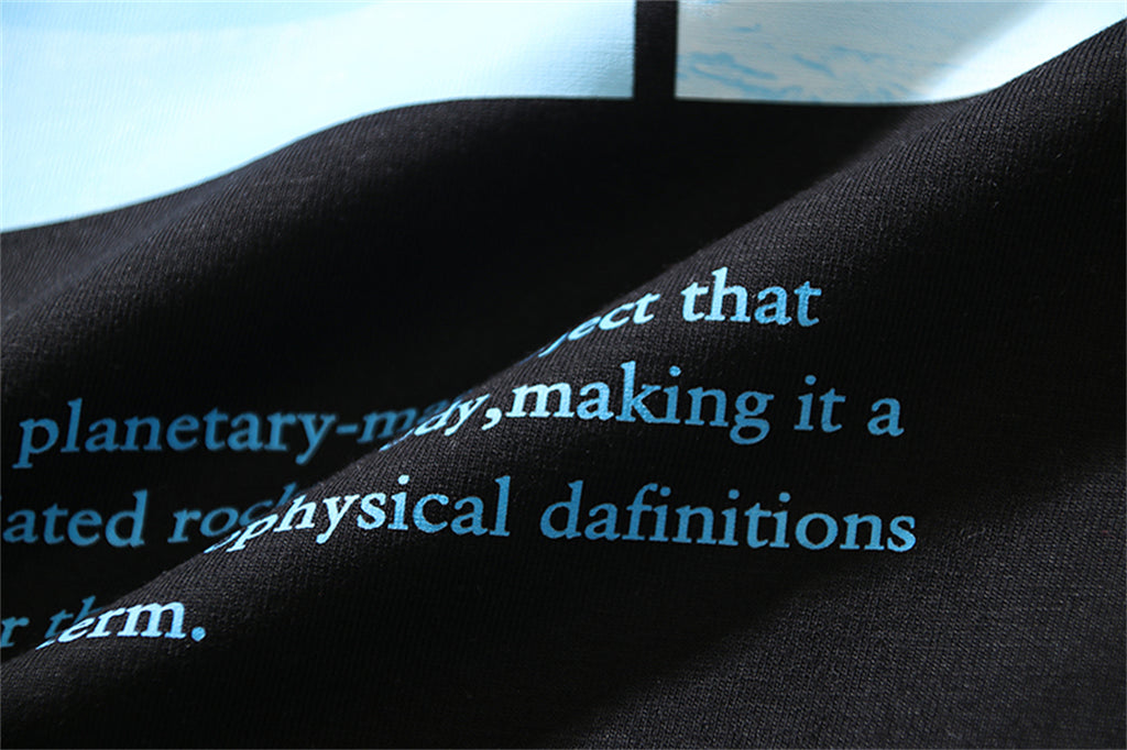 2025 Moon Print T-shirt