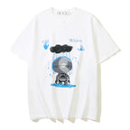 2025 Robot Print T-shirt