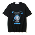 2025 Robot Print T-shirt