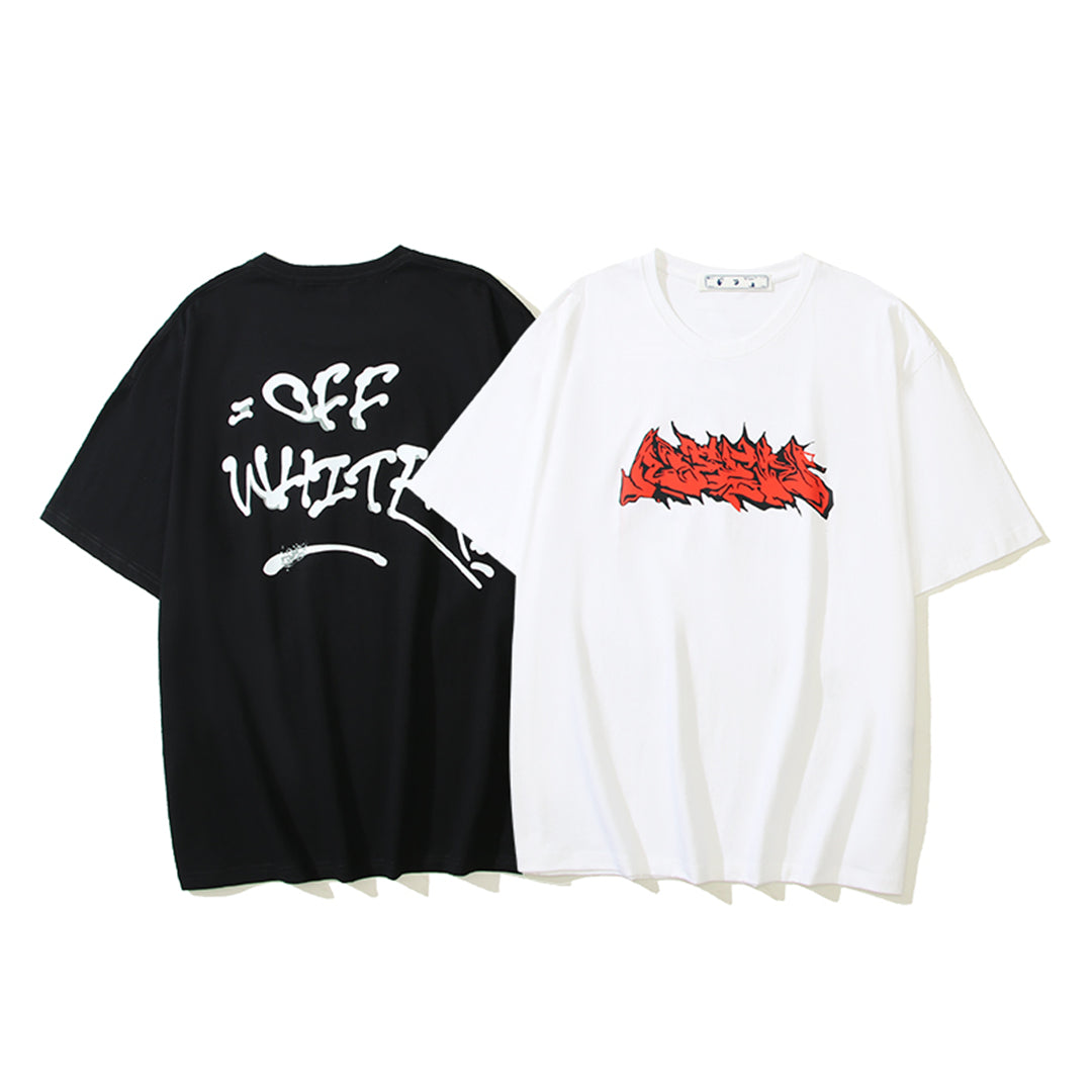 2025 Letters Print T-shirt