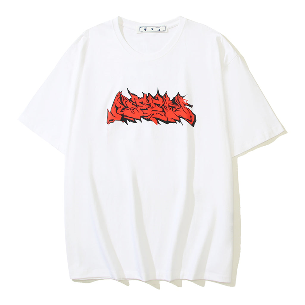 2025 Letters Print T-shirt