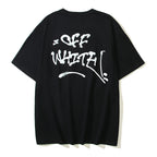 2025 Letters Print T-shirt