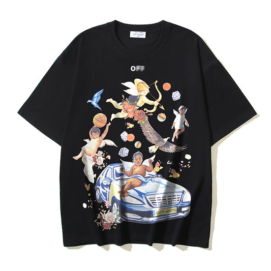 OFF Angel Print T-shirt