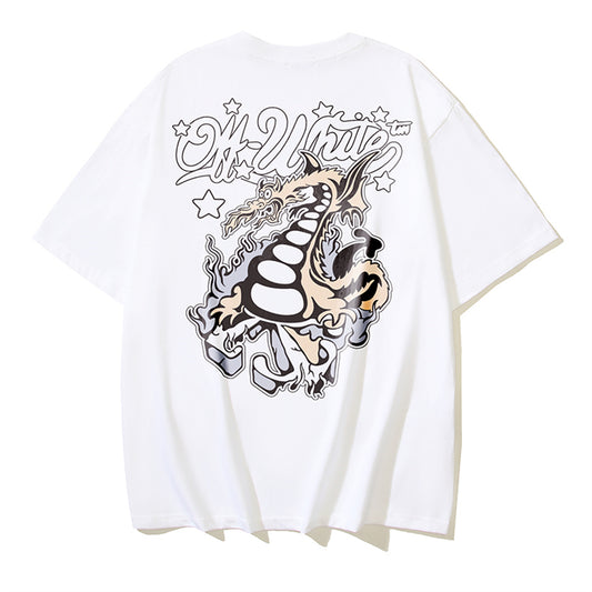 2025 Dragon Print T-shirt