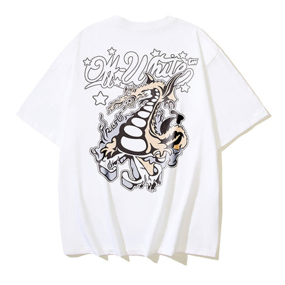 2025 Dragon Print T-shirt