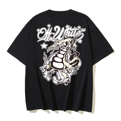2025 Dragon Print T-shirt