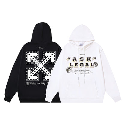 2025 Logo Print Hoodie