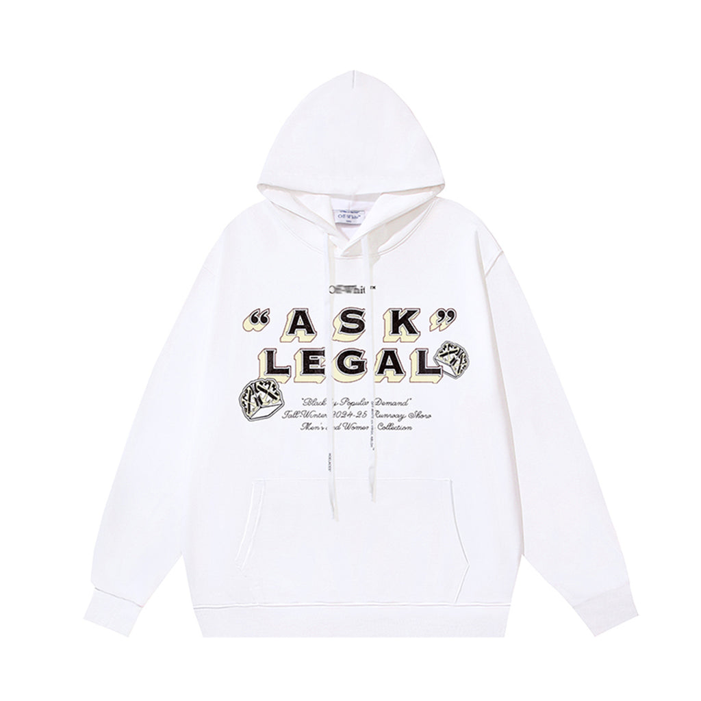 2025 Logo Print Hoodie