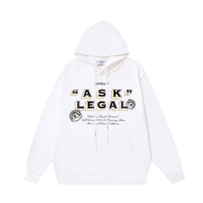 2025 Logo Print Hoodie