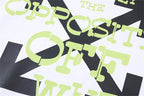 OFF Logo Print Hoodie